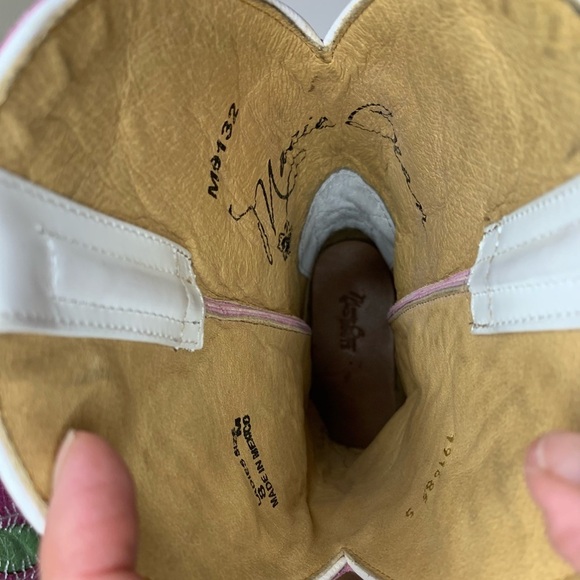 Marcie Bean Women’s Prickly Pear Pink Cactus Sensation Cowboy Boot SZ 8! - Picture 11 of 14